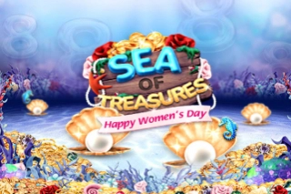Sea of Treasures Happy Women's Day pokie