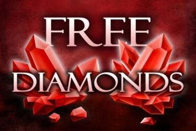 Free Diamonds at Here2Win Casino