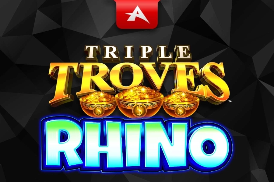Triple Troves Rhino pokie