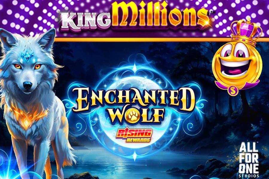 Enchanted Wolf: Rising Rewards King Millions at Here2Win Casino