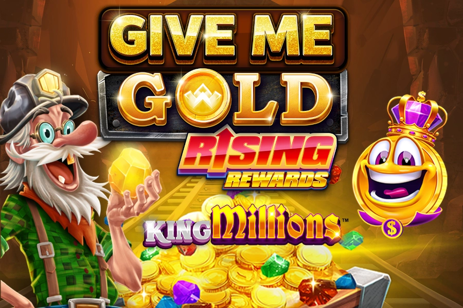 Give Me Gold: Rising Rewards King Millions pokie