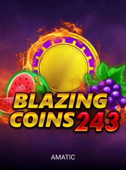 Blazing Coins 243 pokie