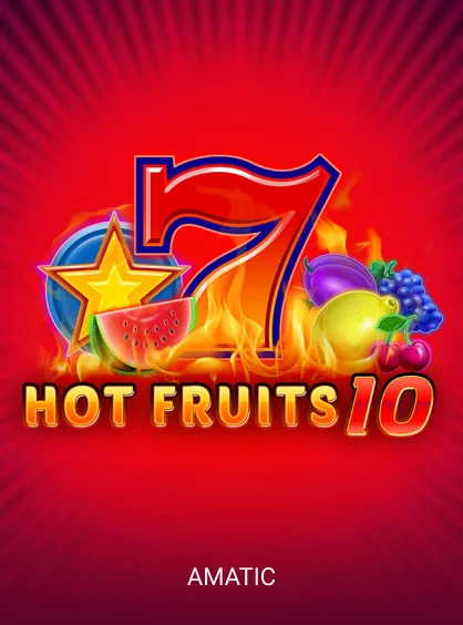 Hot Fruits 10 pokie