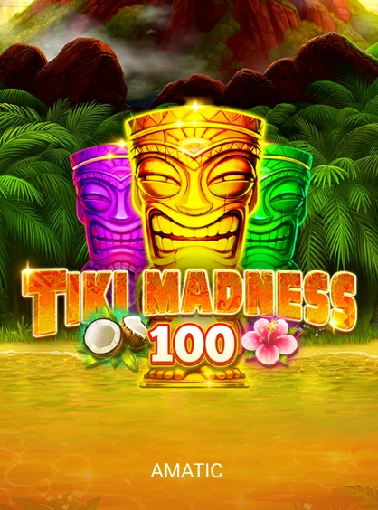 Tiki Madness 100 pokie