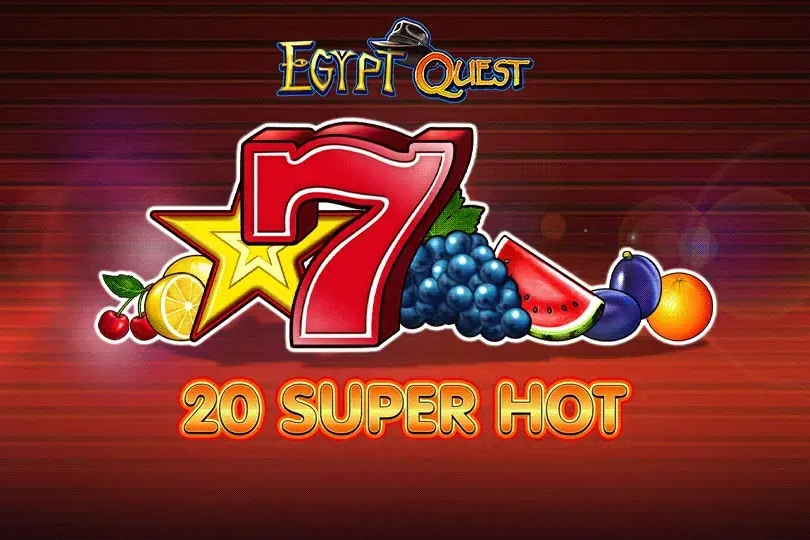 20 Super Hot Egypt Quest at Here2Win Casino