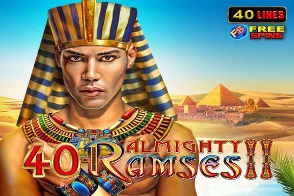 40 Almighty Ramses II at Here2Win Casino