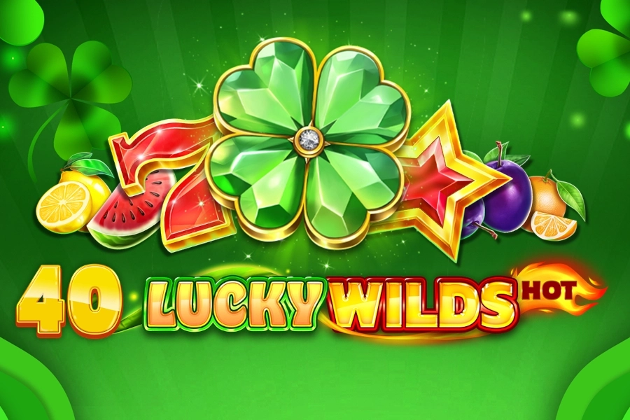 40 Lucky Wilds Hot pokie