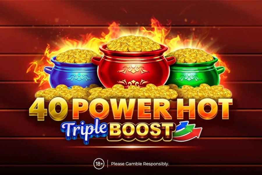 40 Power Hot Triple Boost pokie