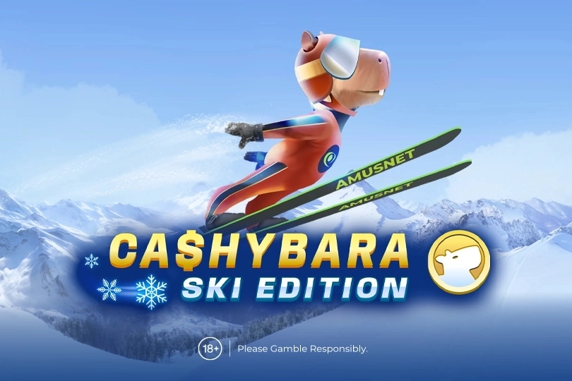 Cashybara Ski Edition pokie