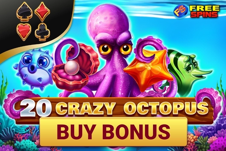 Crazy Octopus pokie