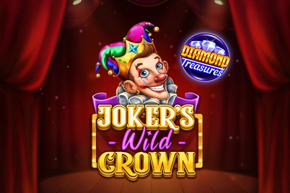 Joker's Wild Crown Diamond Treasures pokie