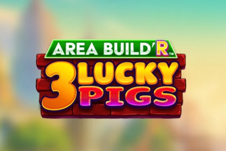 Area Build'R 3 Lucky Pigs at Here2Win Casino