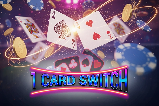 1 Card Switch at Here2Win Casino