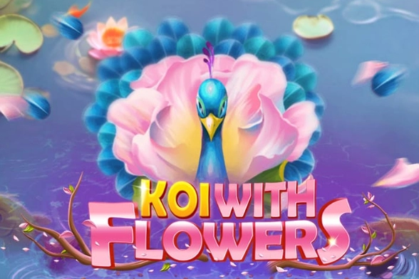 Koi with Flowers pokie