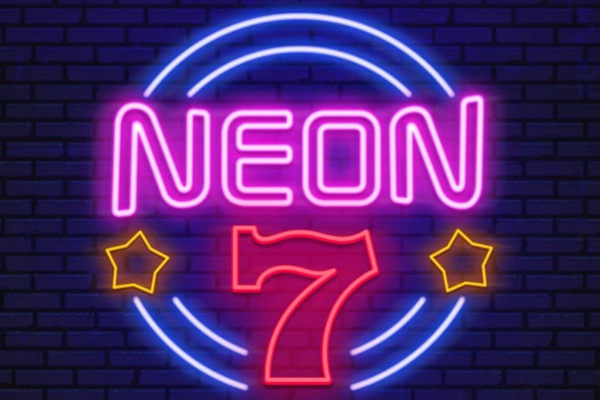 Neon 7 pokie