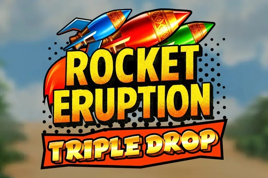 Rocket Eruption Triple Drop pokie