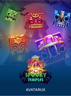 TikiPop Spooky Temples pokie