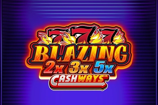 Blazing 777 2x 3x 5x Cashways pokie