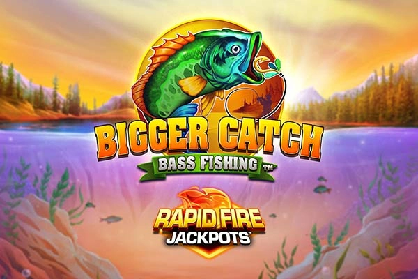 Bigger Catch Bass Fishing Rapid Fire Jackpots pokie