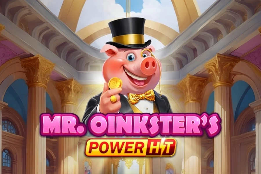 Mr. Oinkster's Power Hit pokie