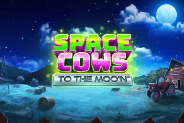 Space Cows To The Moon pokie