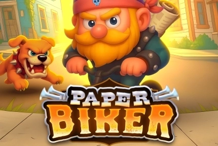 Paper Biker pokie