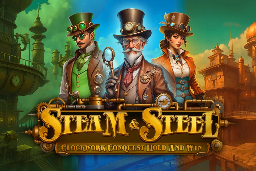 Steam & Steel - Clockwork Conquest at Here2Win Casino