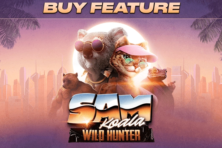 Koala Sam: Wild Hunter pokie
