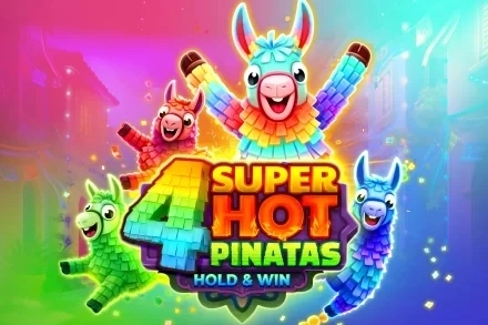 4 Super Hot Pinatas at Here2Win Casino