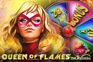 Queen of Flames The Wheel pokie