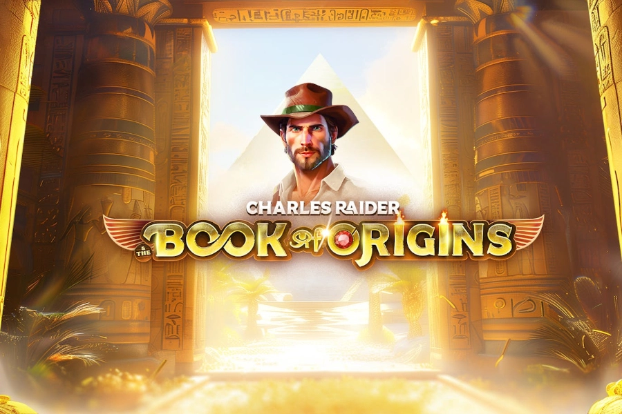 Charles Raider & The Book of Origins pokie