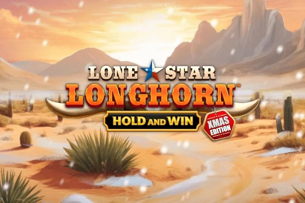 Lone Star Longhorn Xmas pokie