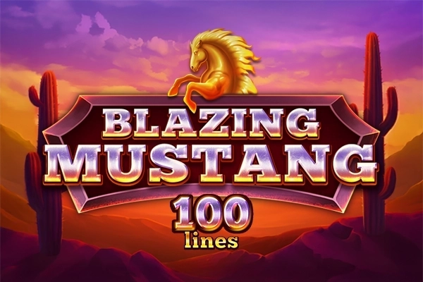 Blazing Mustang 100 Lines pokie
