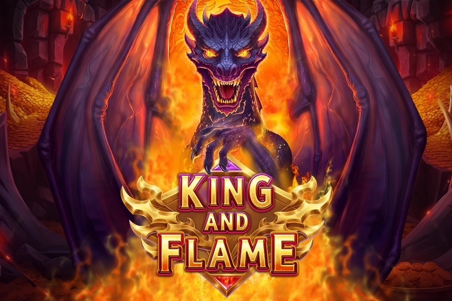 King and Flame at Here2Win Casino