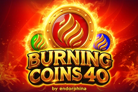 Burning Coins 40 at Here2Win Casino