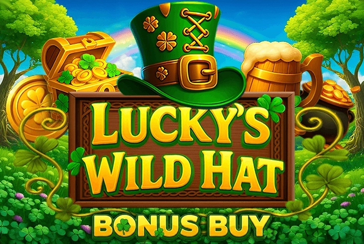 10 Lucky's Wild Hat at Here2Win Casino