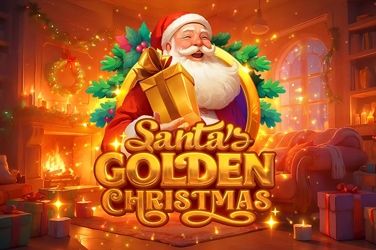 Santa's Golden Christmas pokie