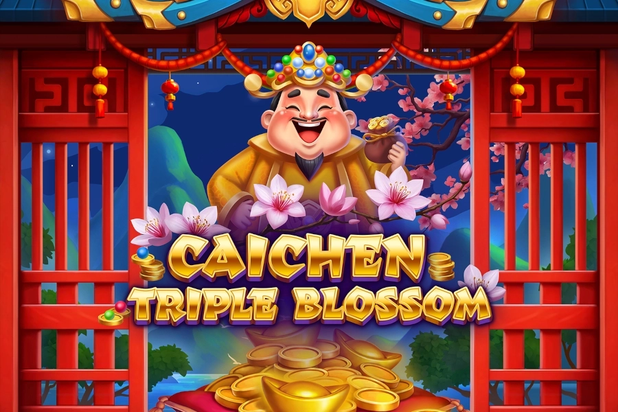 Caichen Triple Blossom at Here2Win Casino