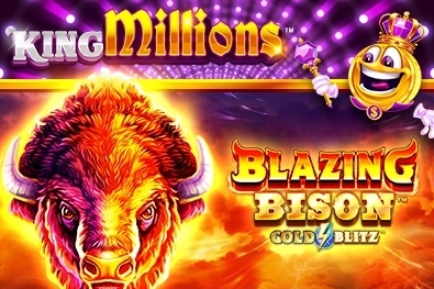 Blazing Bison Gold Blitz King Millions at Here2Win Casino