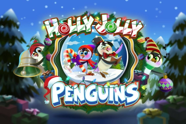 Holly Jolly Penguins pokie