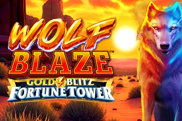 Wolf Blaze Gold Blitz Fortune Tower at Here2Win Casino