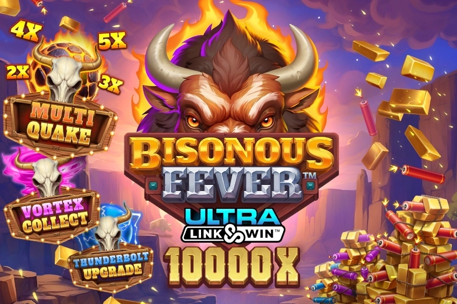 Bisonous Fever Ultra Link&Win pokie