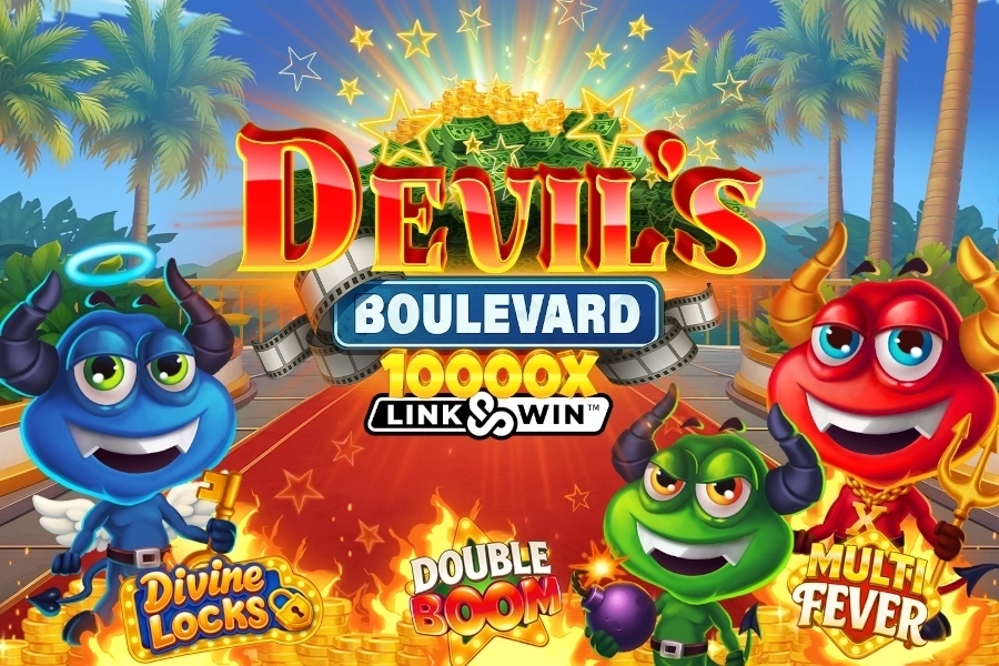 Devil's Boulevard Link&Win at Here2Win Casino