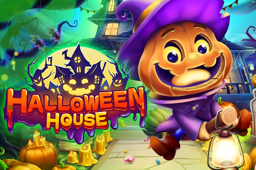 Halloween House at Here2Win Casino