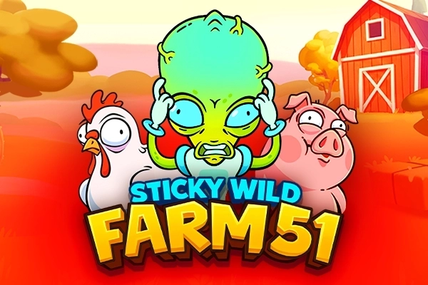 Sticky Wild: Farm 51 pokie