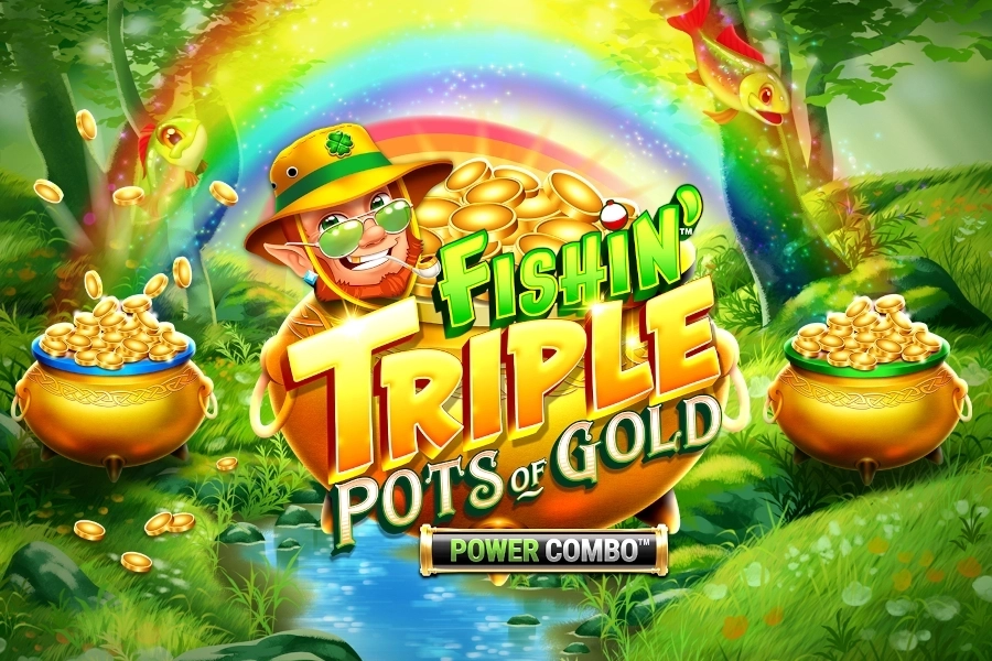 Fishin' Triple Pots of Gold Power Combo pokie