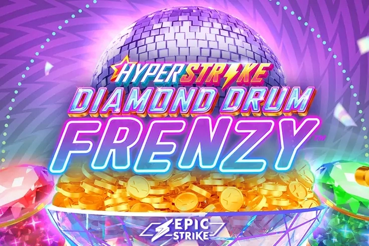 Hyper Strike Diamond Drum Frenzy at Here2Win Casino