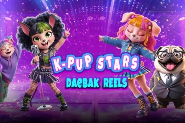K-Pup Stars Daebak Reels pokie
