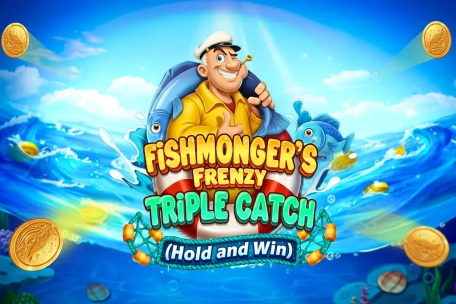 Fishmonger's Frenzy Triple Catch pokie