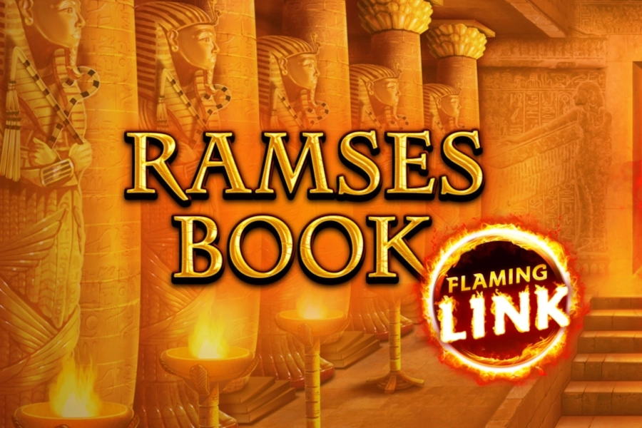 Ramses Book Flaming Link pokie